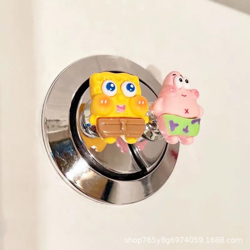 Pai Daxing toilet Press, a universal creative bathroom flush switch assistant for long nail art Specification drawing