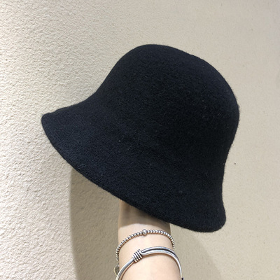 Cappello a secchiello in lana donna berretto pescatore inverno_voghion.com