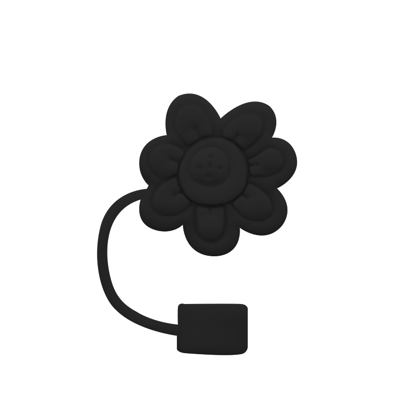 Taza de agua Stanley 40oz de silicona tapa de paja 10mm cubierta de paja de vidrio 9.5mm