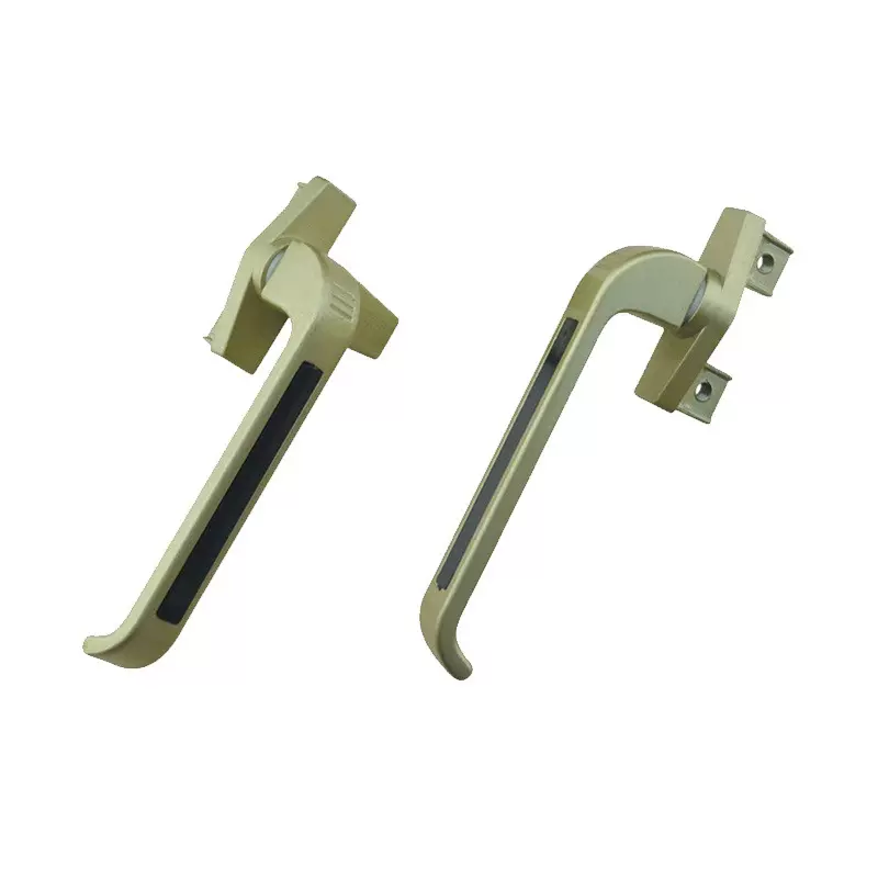 厂家定制铝合金窗户把手 加厚七字执手平开窗执手门窗配件窗锁扣