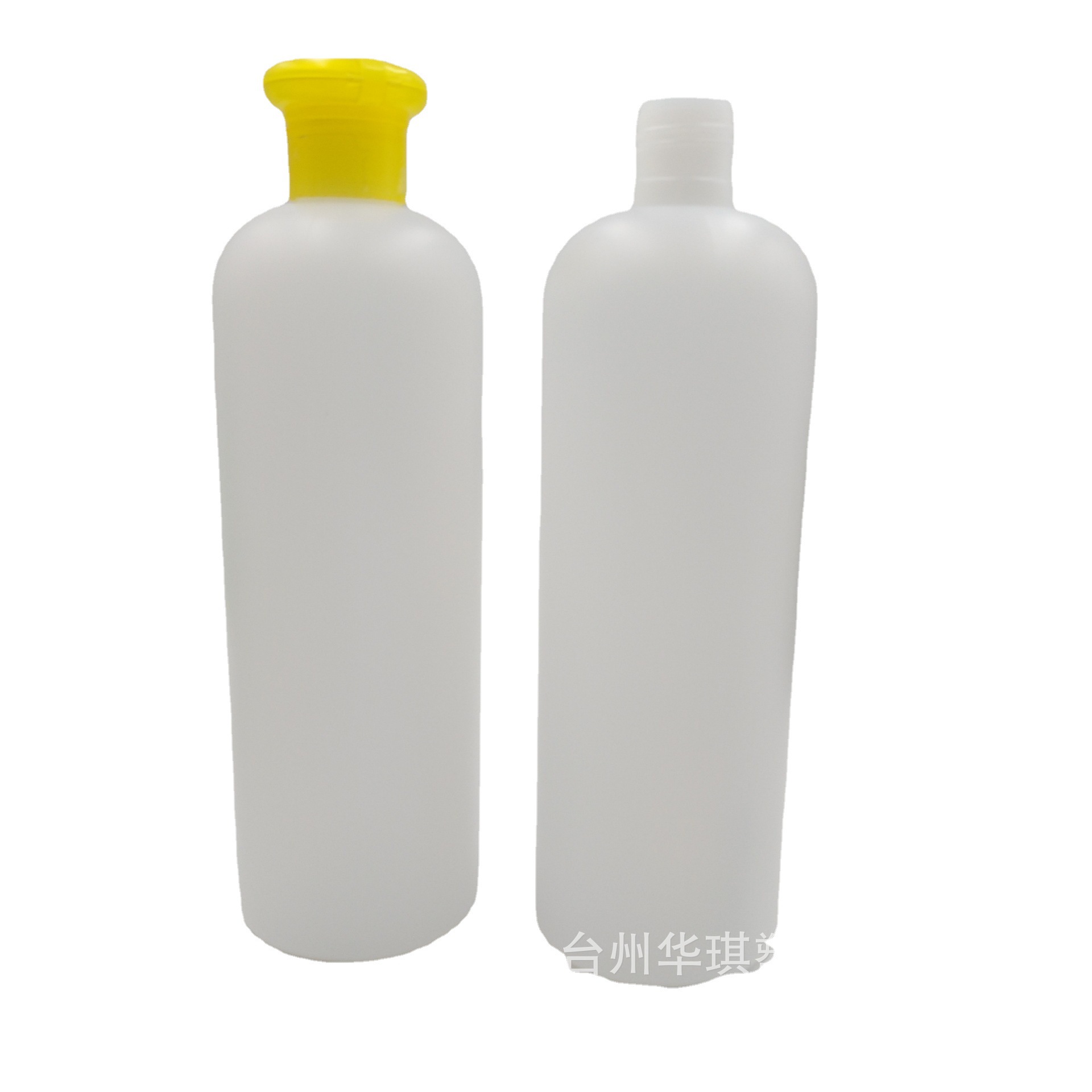供应500mlHDPE塑料瓶 洗发沐浴露瓶 乳液翻盖瓶 液体包装塑料瓶