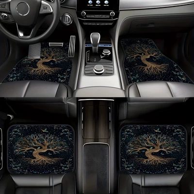 Wear-Resistant and Dust-Proof Mats, Avtomobil döşəmə paspasları - 316gygdz-8-3344cm-rear-row-two-piece-set