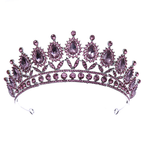 Tuanming European and American bridal crown tiara AliExpress best-selling hair crown accessories dinner dress princess style hair accessories