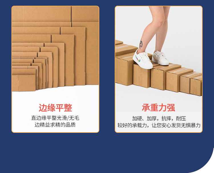 1-13号加厚邮政快递打包纸箱纸盒子包装盒搬家箱大号现货批发定做