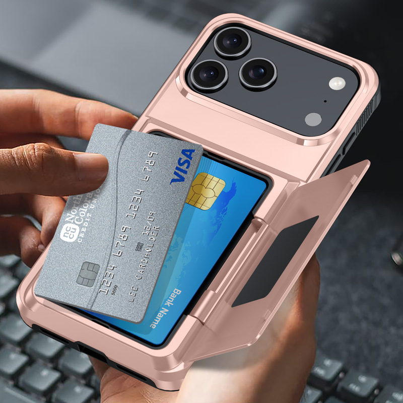 Suitable for Iphone18Promax Mobile Phone Case with Card Insert, Flip Wallet Stand, Apple 17 Cross-Border Anti-Fall Protection 16/15 Suitable for Iphone18Promax Mobile Phone Case with Card Insert, Flip Wallet Stand, Apple 17 Cross-Border Anti-Fall Protection 16/15