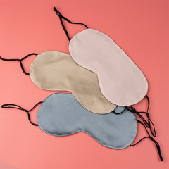 Silk Eye Mask Lightweight Ear-Hanging No Eye Pressure Dual-Side 100 Mulberry Silk Eye Fatigue Relief