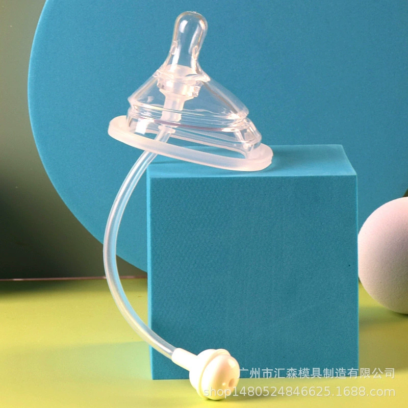 Соска, бутылочка для кормления, детские защитные противколиковые силиконовые аксессуары, оптом, широкий горлышко