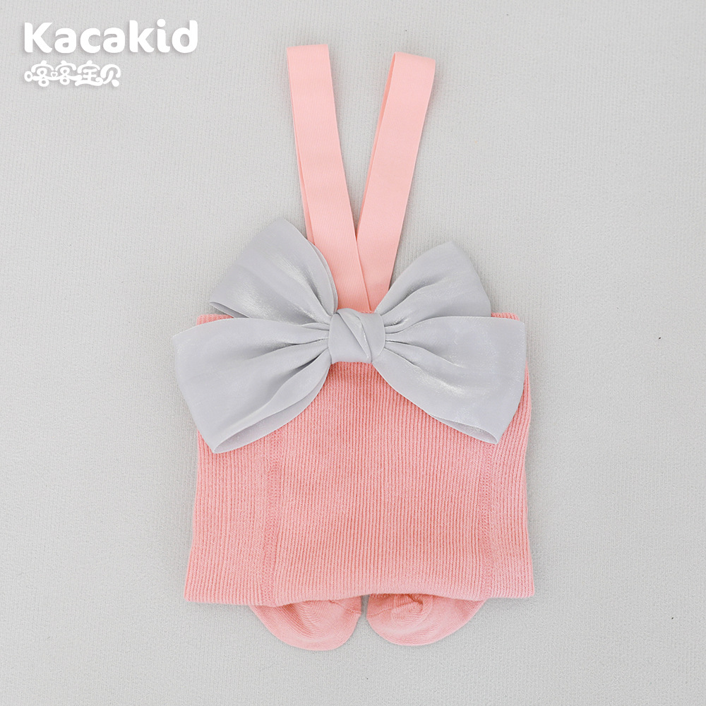 1601 Pink (with feet) - Bow on back
