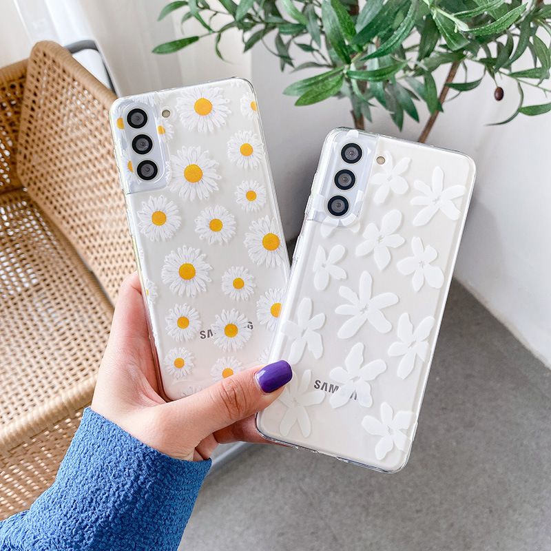 Handyhülle Für Samsung S26 Ultra Und Iphone 17 Mit Blumenmuster_voghion.com