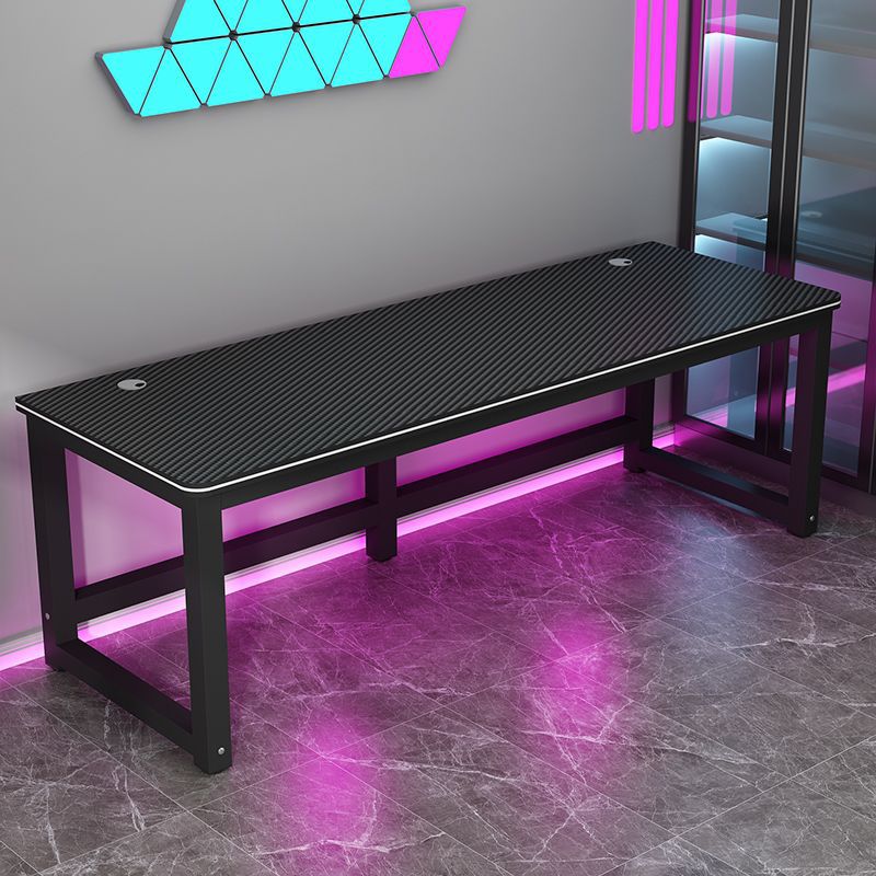 Carbon Fiber E-Sports Table Full Set of Computer Table and Chair Combination Home Rental Bedroom Double Table Large Game Table