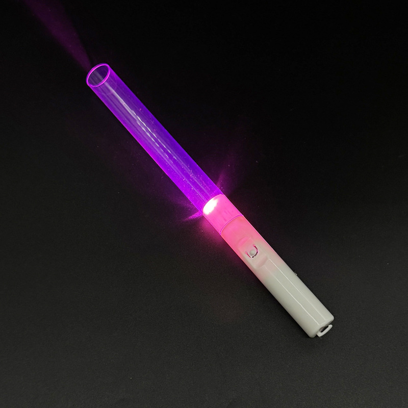 긴 아크릴 손잡이 핑크