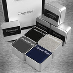 大码男士内裤平角裤透气纯棉莫代尔四角石墨烯薄款短裤裤衩礼盒