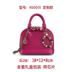 专柜限定手提包水波纹贝壳包小众潮流斜挎包真皮女包轻奢驴家包包