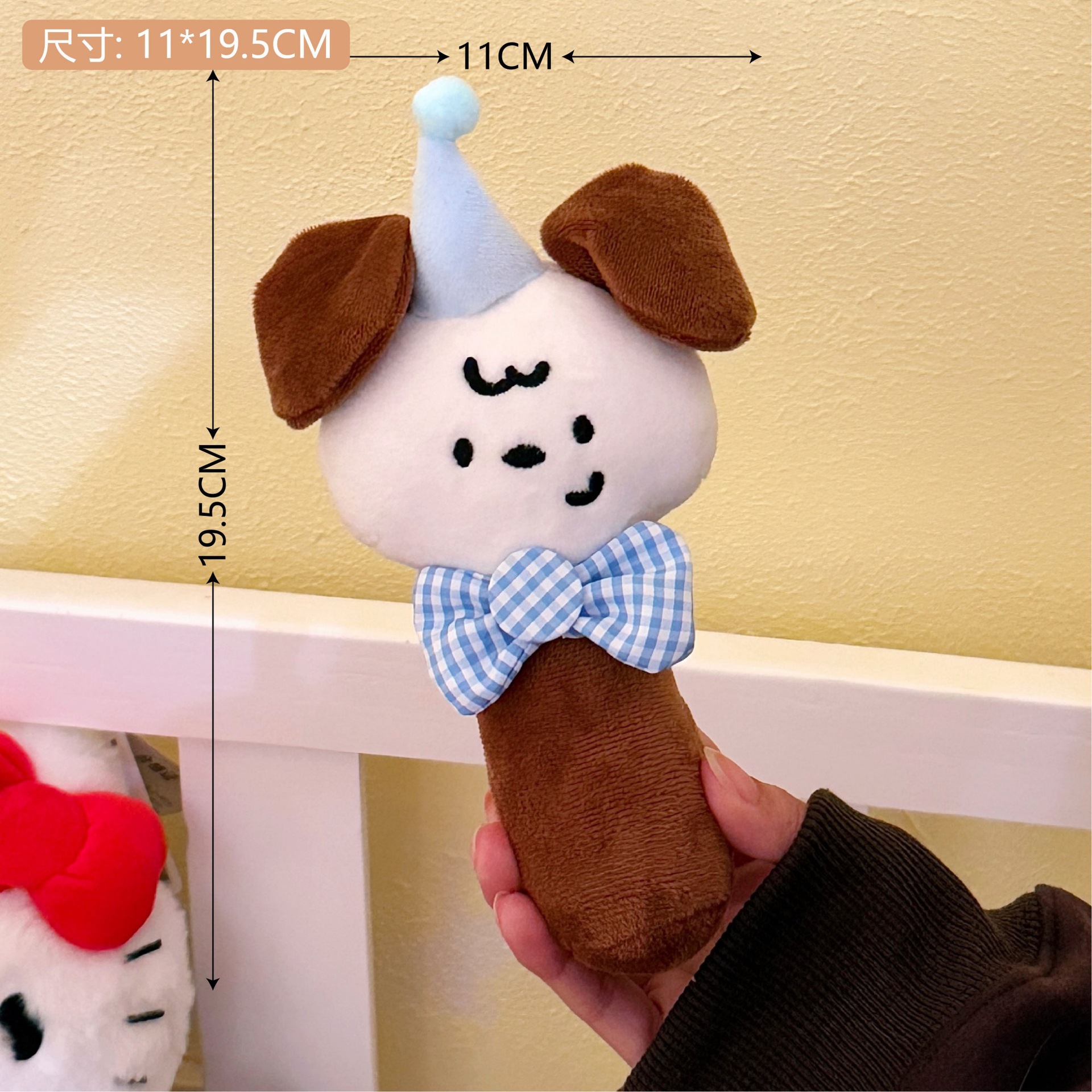 Nuevo espejo de maquillaje de mano de dibujos animados lindo mascota estilo ins estudiante de alto aspecto lindo mango espejo de mano espejo pequeño