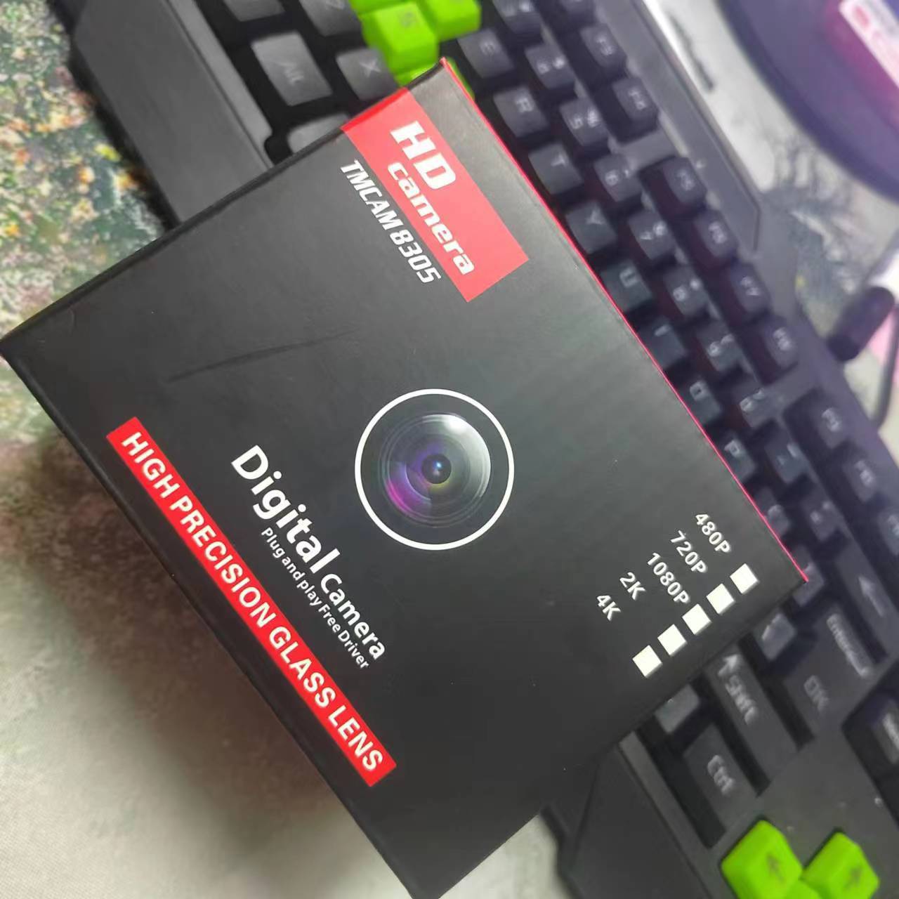 夹子脑摄像头包装盒 中性迷你包装盒 小摄像小彩盒