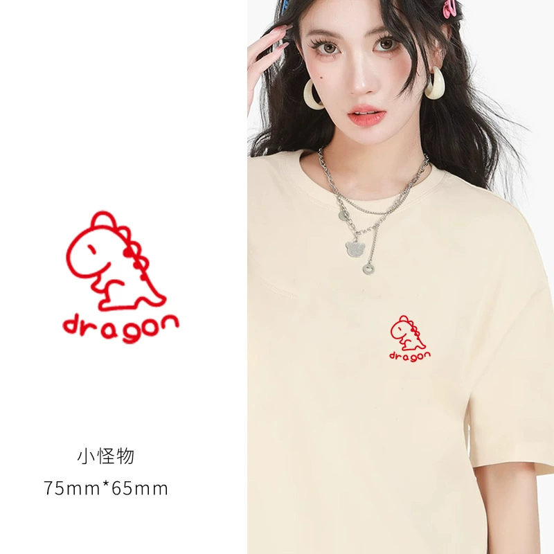 T-shirt for beloved, sticker, small patch, new collection
