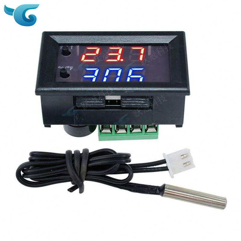W1209WK12V digital display intelligent thermostat switch temperature controller microcomputer Digital Temperature control
