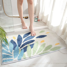 厨房吸水地垫卫生间脚垫防水防油地毯现代简约卧室门垫防滑浴室吸