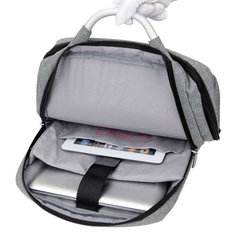 Business Backpack Casual Laptop Bag Men's Middle School Students Travel Backpack Women's LOGO Printing
