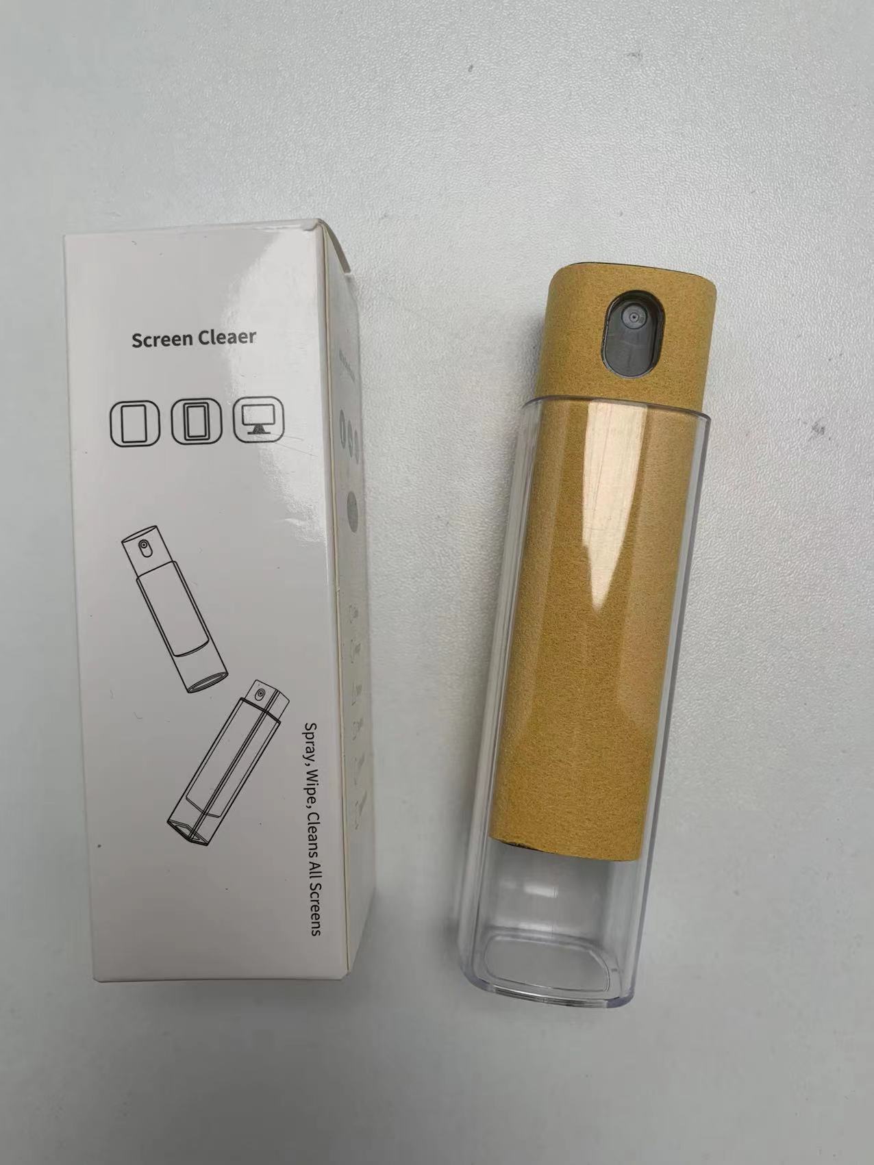 Limpiador de pantalla del teléfono móvil tableta digital pantalla de control central del coche súper terciopelo cepillo de limpieza 10ML suplemento líquido