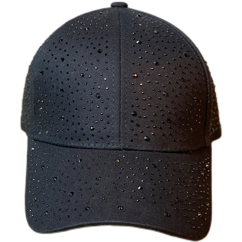 Instagram Korean Full Print Diamond Baseball for Women's 2021 Spring and Autumn New Versatile Net Red Sunshade Duck_voghion.com