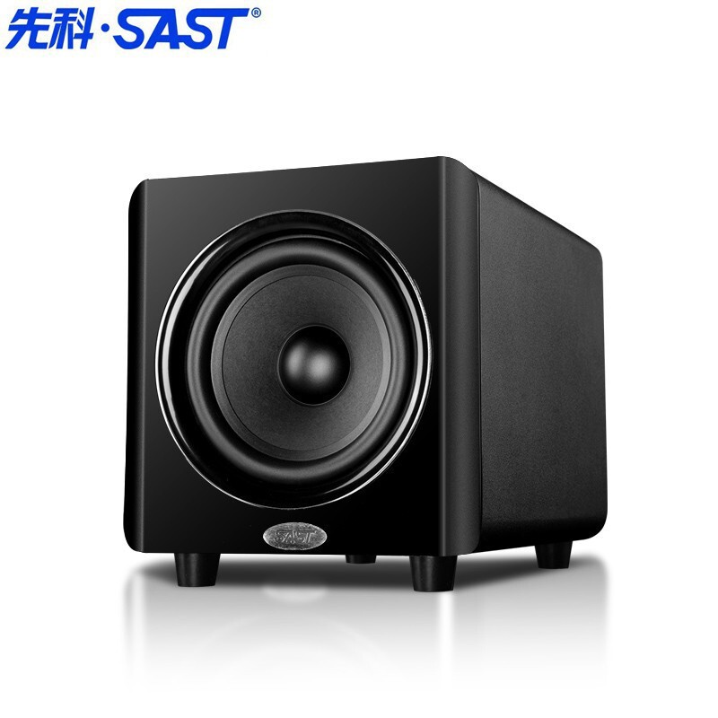 Xianke SA-900 Passive Subwoofer 10inch Home Theater Heavy Bass 5.1 Channel Amplifier Wood