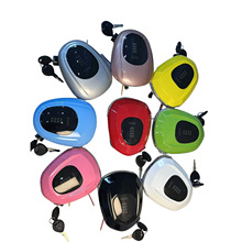 简易款灯头48V电动自行车电动踏板车仪表电显喇叭大灯一体灯头