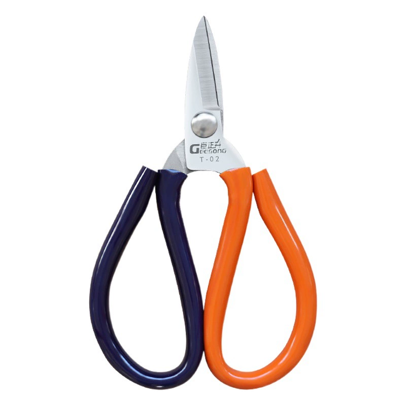 Железные ножницы с коротким ртом Промышленные ножницы с гальваническим покрытием из марганцевой стали Многофункциональные бытовые ножницы Электрические ножницы Железные ножницы для шлангов