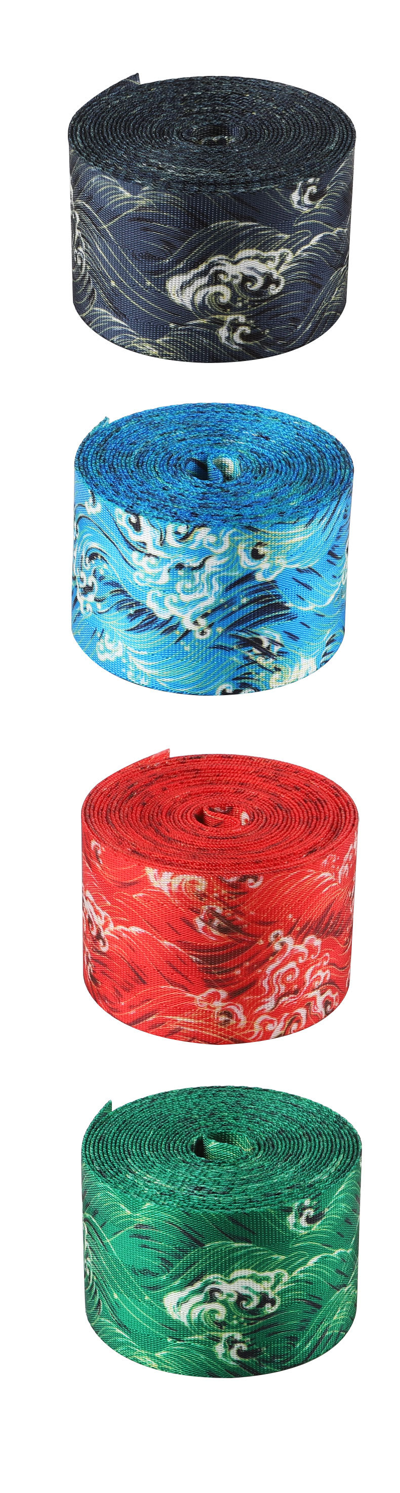 JDM and wind wave car modified car seat belt color change nylon belt woven 4.8cm insurance belt cross-border supplies