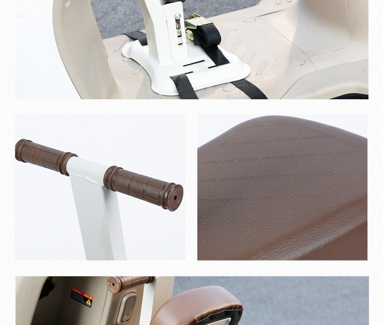 Wholesale Yadi Electric Scooter Child Seat Front-Mounted Foldable Baby Electric Scooter Seat Motorcycle Shock Absorber