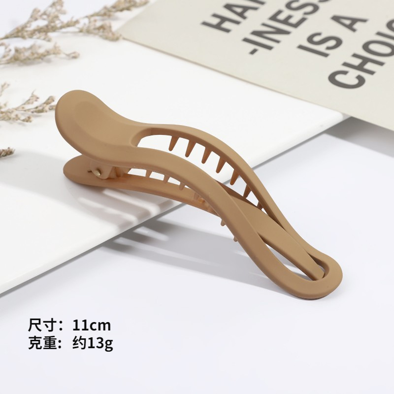 Accesorios para el cabello coreanos Clip de sensación premium de verano Clip de tiburón en la parte posterior de la cabeza