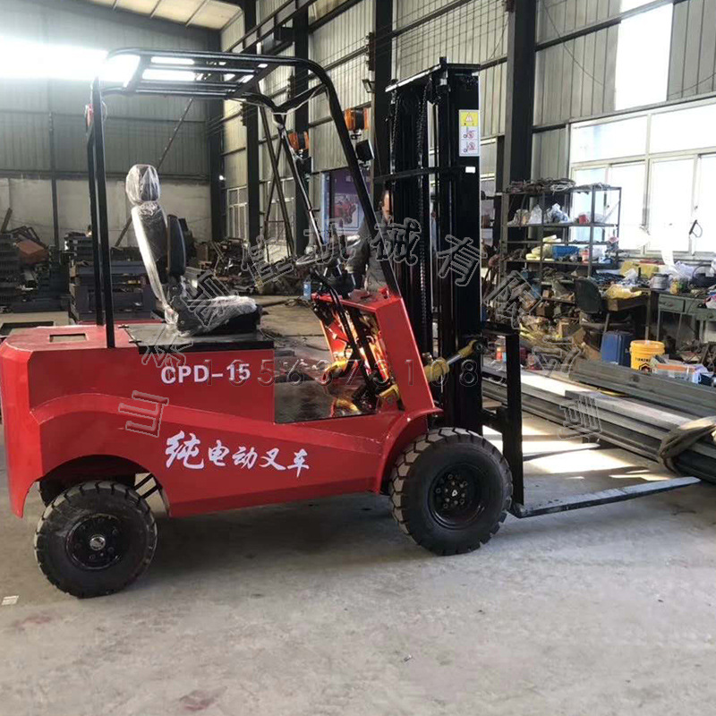 便携式运料车 四支点平衡电动叉车 电瓶叉车 前移式叉车