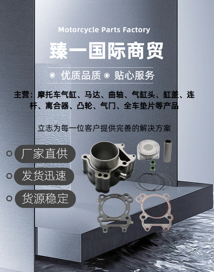 Suitable for Sanyang Joymax Z300i HD300i SYM300 RFA300 Nine Sisters Happy Knight Cylinder Kit