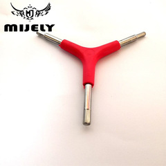 Mountain bike with repair Y-shaped wrench, tri-456 hex wrench, cycling equipment tools bike