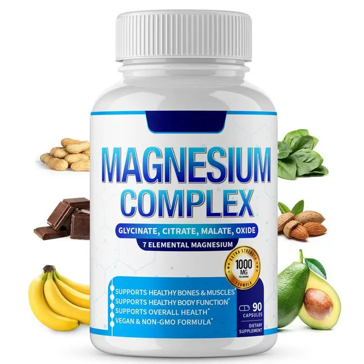 跨境热销甘氨酸镁复合物胶囊Magnesium Complex capsules工厂现货