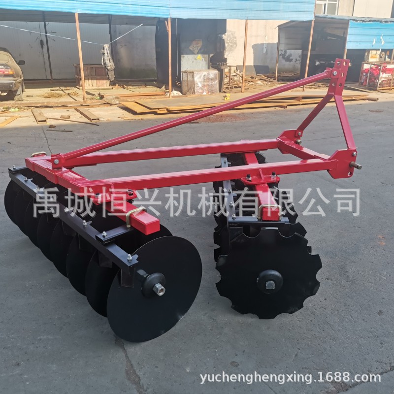 恒兴批发农用四轮拖拉机悬挂圆盘轻耙中耙重耙对置耙