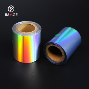 Optical anti-counterfeiting gilding film hidden color Cold hot hot hot hot packaging material hidden light changing color support proofing