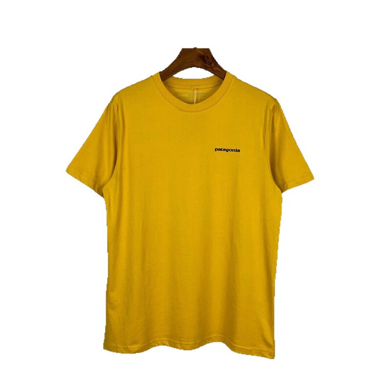 New Summer Round-Neck Shirts from European and American Trendy Brands, Unisex Style, Patagonia Logo on the Back, Short-Sleeve T-Shirts Wholesale New Summer Round-Neck Shirts from European and American Trendy Brands, Unisex Style, Patagonia Logo on the Back, Short-Sleeve T-Shirts Wholesale