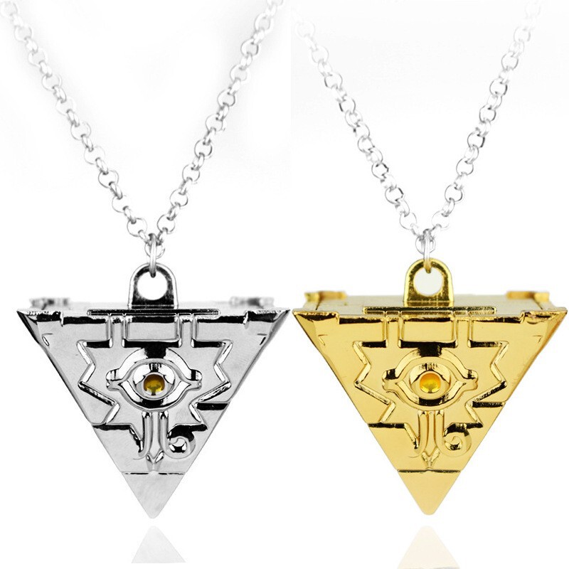Game King Millennium building blocks pyramid keychain seven thousand years wisdom wheel necklace keychain alloy three-dimensional necklace Game King Millennium building blocks pyramid keychain seven thousand years wisdom wheel necklace keychain alloy three-dimensional necklace