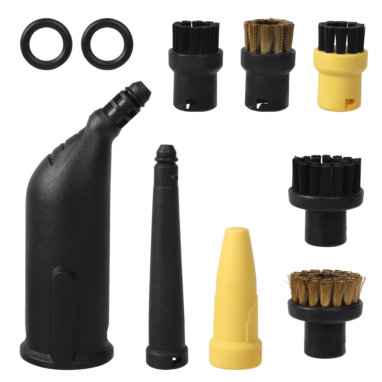 Adecuado para Kichi Karcher Kahe SC1SC2SC4SC5 molienda de vapor paño trapeador cubierta nylon cepillo cobre