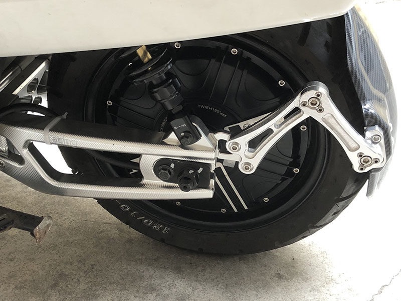 Suitable for Niu and other electric vehicle modification accessories, NQi/NGT carbon fiber pattern rear fender