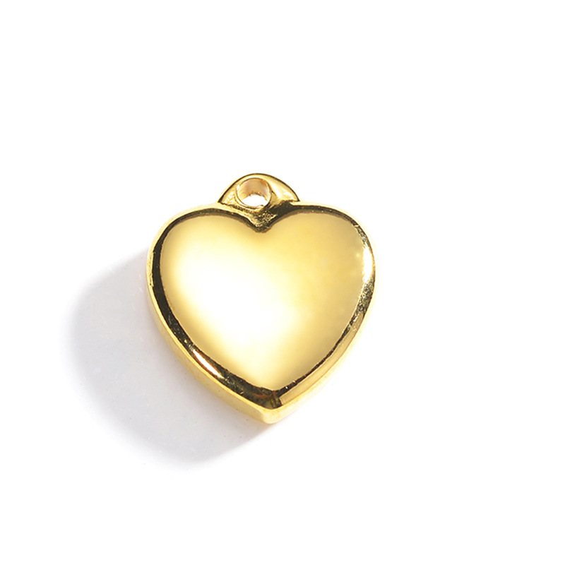 PVD Coated Gold Plating Process 1 Piece 304 Stainless Steel 18K Gold Plated Star Heart Shape Butterfly Pendant