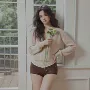 加长蕾丝性感2in1女内裤
