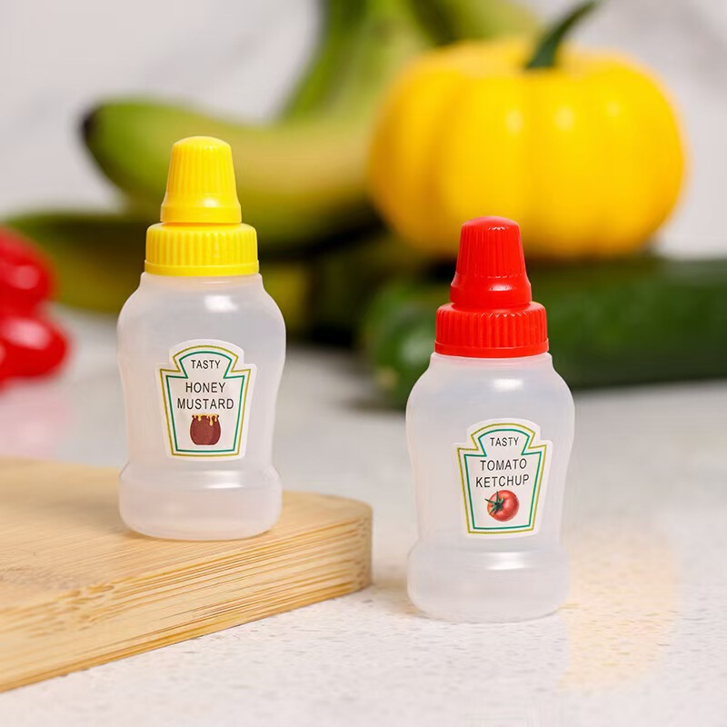 ミニトマトサラダソースボトル絞りボトルポータブル小型蜂蜜プラスチック絞り調味料ボトルクロスボーダー|undefined