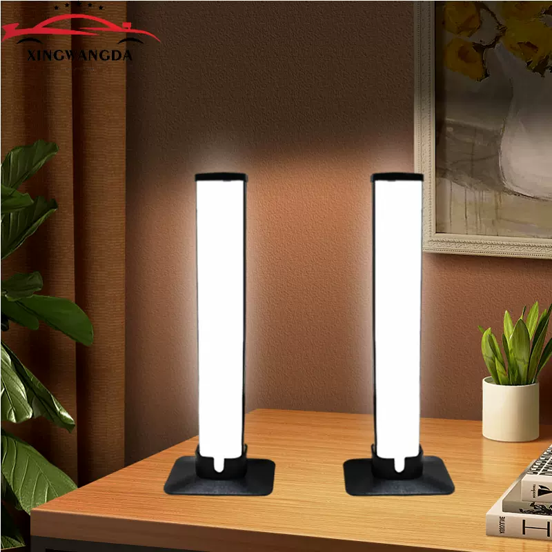 跨境专供RGBAPP智能桌面装饰氛围灯音乐律动节奏电脑音响节奏灯