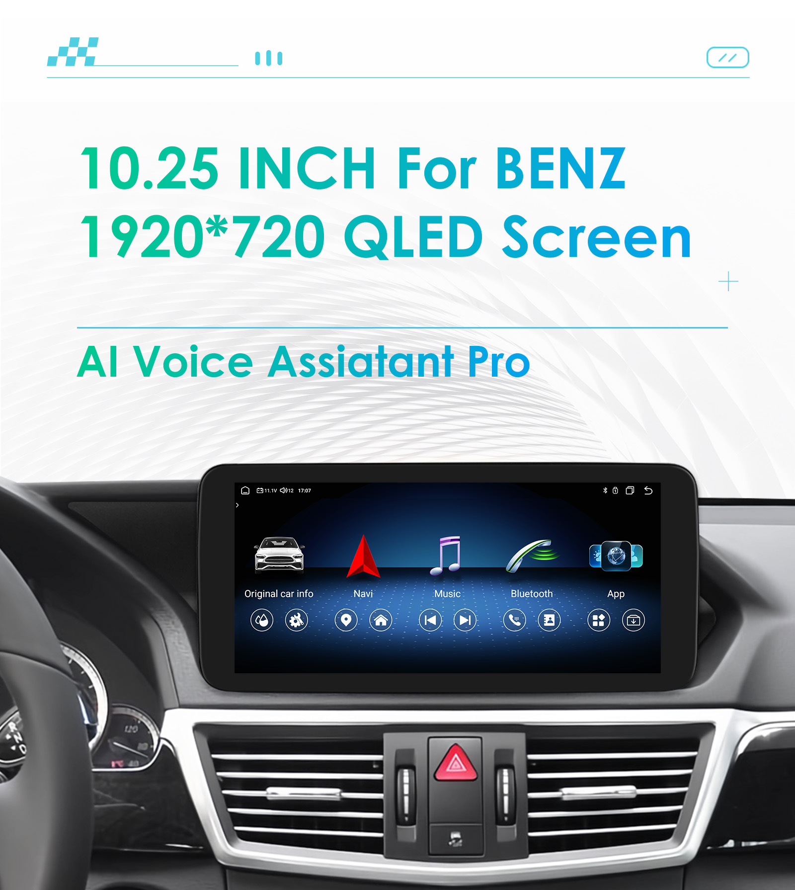 Suitable for 09-12 Mercedes-Benz E-Class W212 E200 E230 E260 E300 S212 car navigation GPS