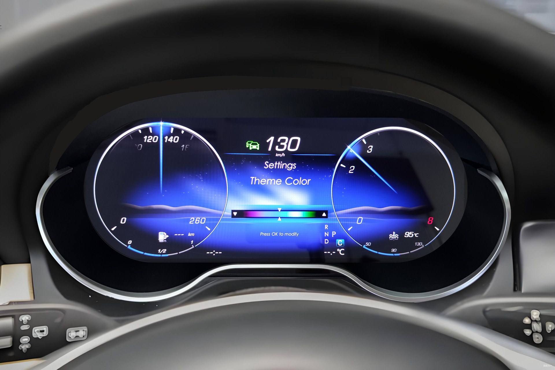 Suitable for Mercedes-Benz a Cla/Gla New Models, the Lcd Instrument Panel Supports Carplay, Android Auto, and Hicar