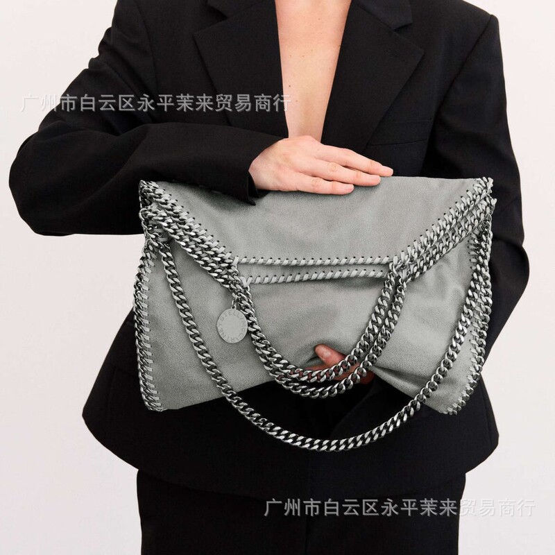 Stella New Chain Bag European and American Fashion Brand Handbag Casual Folding Women's Bag Shoulder Casual Shopping Bag Stella New Chain Bag European and American Fashion Brand Handbag Casual Folding Women's Bag Shoulder Casual Shopping Bag