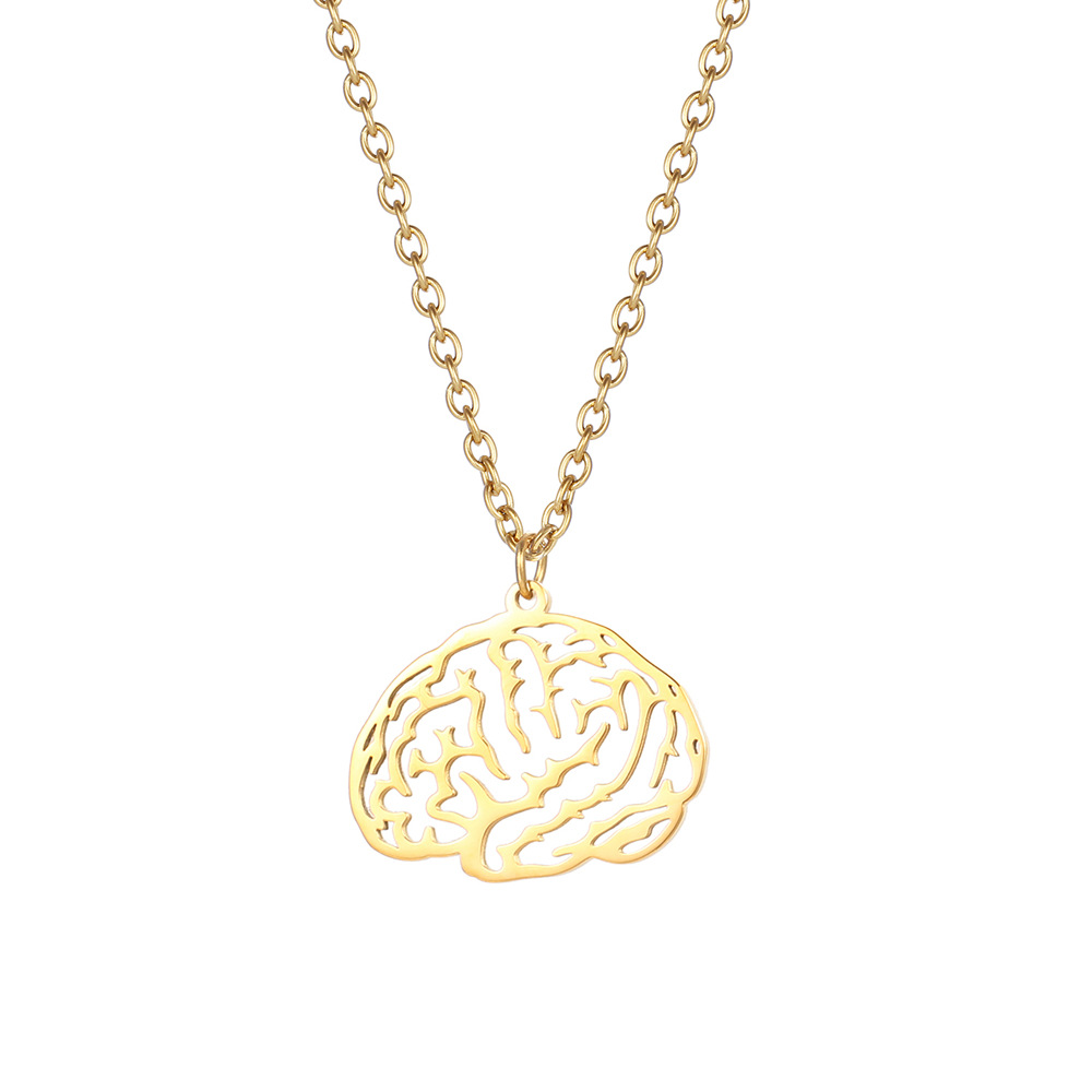 Physiological creative geometric necklace