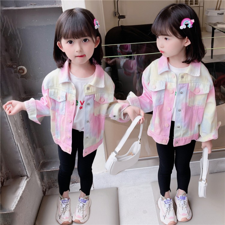 Girls' coat spring and autumn new style...